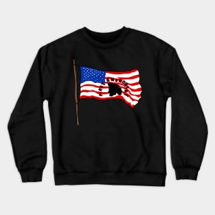 American Flag First Amendment Crewneck Sweatshirt